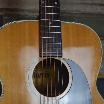 Morris FD-18 Acoustic Guitar 1972 | Reverb