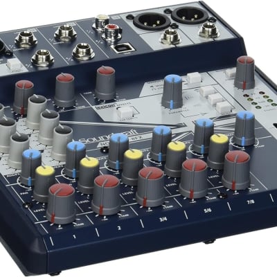 Soundcraft Notepad-8FX 8-Channel Analog Mixer with USB I/O | Reverb