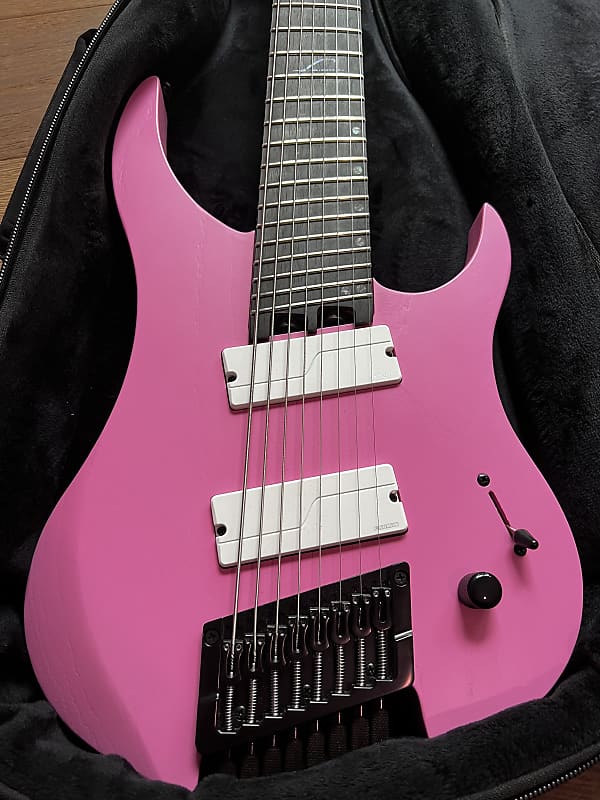 Legator Ghost G8FP (Flamingo) - Headless Multi-Scale 8-String Guitar