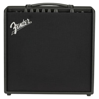 Fender Mustang LT50 50W Combo Amplifier with Fender Special Design Guitar Speaker, USB Interface, 1.8-Inch Color Display, and Stereo Headphone Output for sale