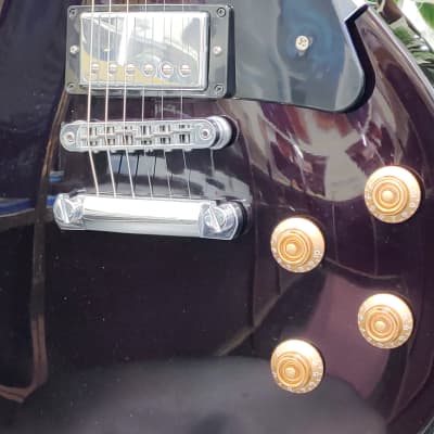 Gibson Les Paul Studio Pro 2014 120th Anniversary Electric Guitar - Black Cherry Pearl image 3