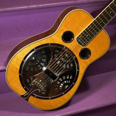 2009 Clinesmith Dobro Spider Bridge Resonator Guitar (VIDEO! Ready to Go, Clean) image 2