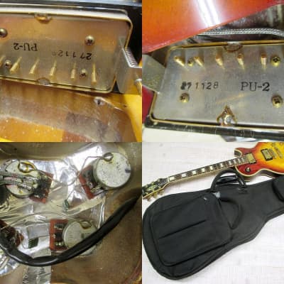 Greco 1977 EG800CR Les Paul Custom Ebony Fretboard Used Electric Guitar MIJ image 17