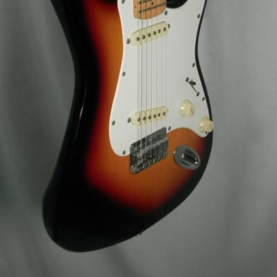 Aria STG Series Sunburst electric guitar AS-IS For parts project image 3