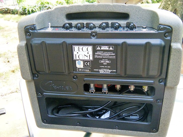 Fender decotone hot sale amp