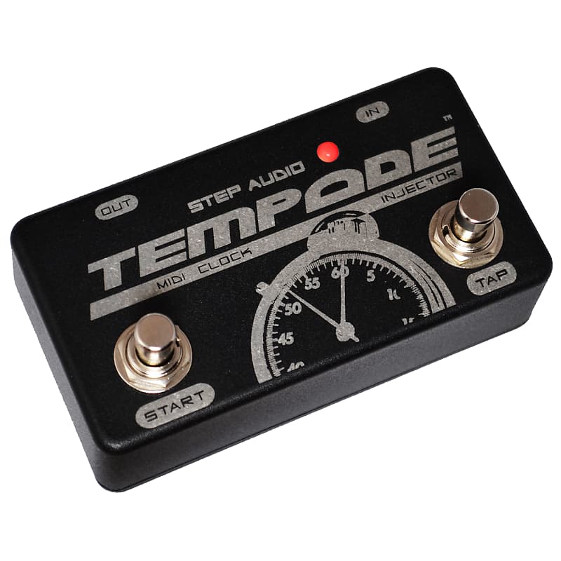 TEMPODE MIDI Clock Generator / Injector Pedal Footswitch by Reverb