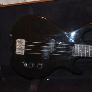 Kramer stagemaster bass guitar 1980's black image 3