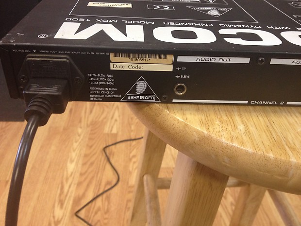 Behringer Autocom MDX-1200 Compressor/Limiter/Gate/Enhancer
