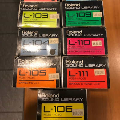 ローランド サウンドライブラリ L-111 BRASS & WIND vol.2