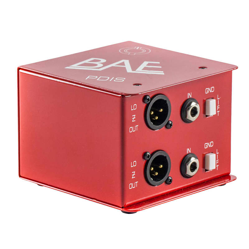 BAE PDIS Passive Stereo DI Box Passive direct injection Reverb