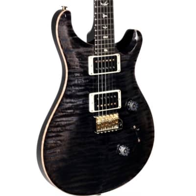 PRS Custom 24 Black Grey Black 10 Top Hybrid Package | Reverb Brazil