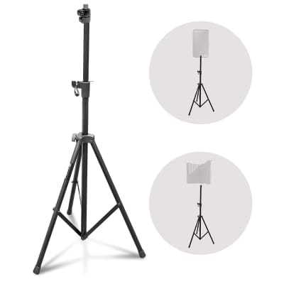 AxcessAbles SSB-101 Universal Tripod Speaker Stands with Carrying