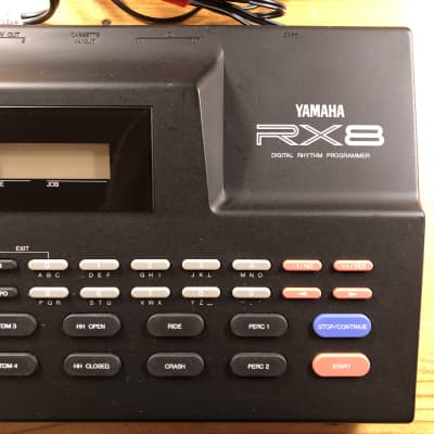 Yamaha RX8 drum machine with power supply, cleaned, new internal battery image 3