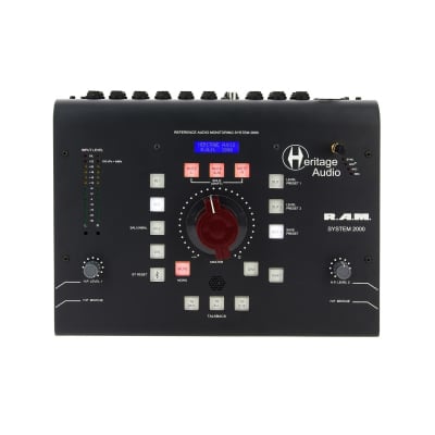 Heritage Audio RAM System 2000 Desktop Monitor Controller with Bluetooth |  Reverb