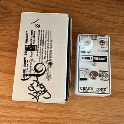 Reverb.com listing, price, conditions, and images for chase-tone-chase-tone-secret-preamp