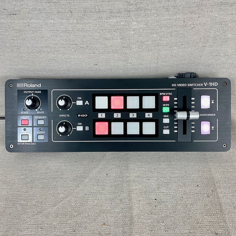 Roland V-1HD HD Video Switcher A/V Audio | Reverb Brazil