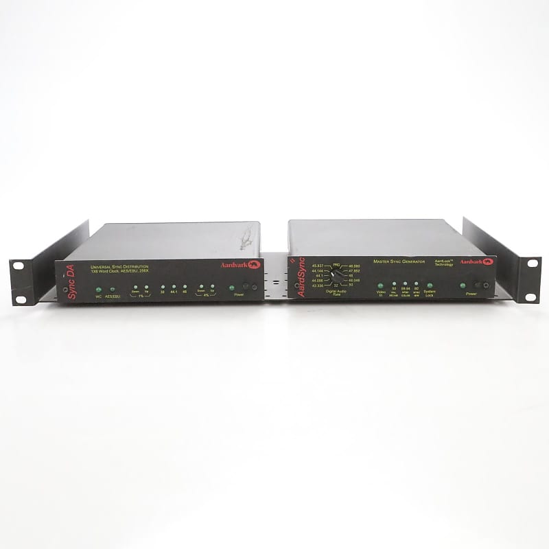 配信機器・PA機器・レコーディング機器 Aardvark AardSync II Sync Generator Aardvark AardSync II Manuals | ManualsLib