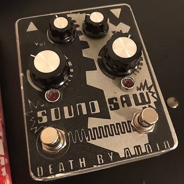 Death By Audio Sound Saw Fuzz Filter Pedal RARE | Reverb
