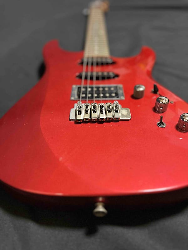 ギター Fernandes Sustainer FR-65S Electric Guitar FERNANDES FR 65S Red Sustainer Light Gotoh