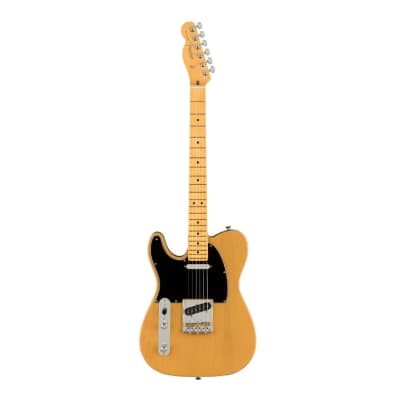 Fender American Professional II Telecaster 6-String Electric Guitar (Left-Hand, Butterscotch Blonde) image 1
