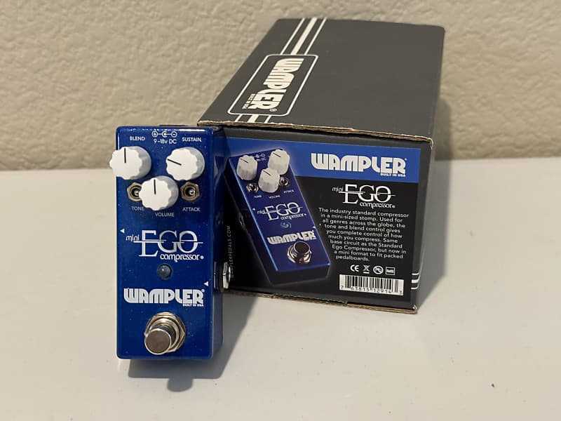 Wampler Mini Ego Compressor 2010s - Blue | Reverb