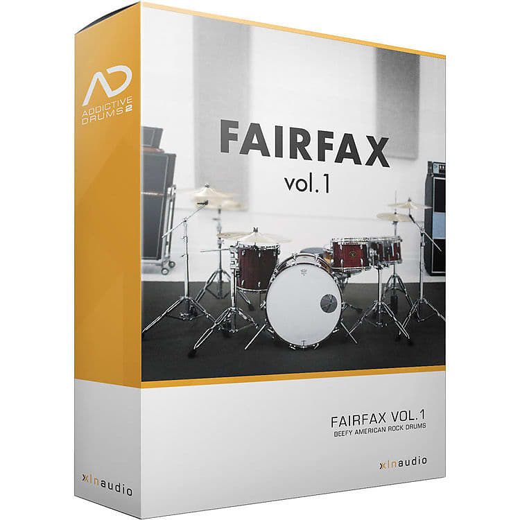 XLN Audio Addictive Drums Fairfax Vol. 1 ADPAK for AD2 image 1