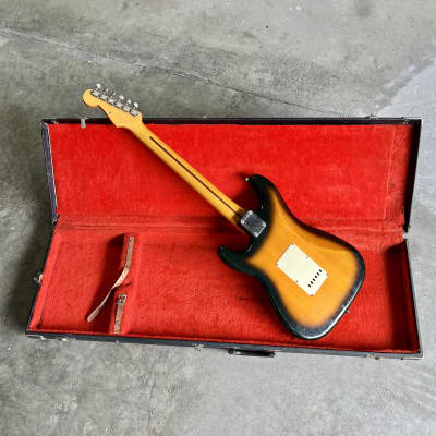 Fender Stratocaster ST-57 c 1980’s Sunburst original vintage H serial MIJ Japan E Jv image 9