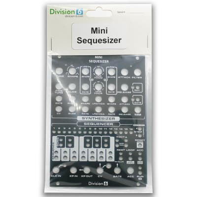 Division 6 Mini Sequesizer - Synth and Sequencer Eurorack DIY Kit image 1