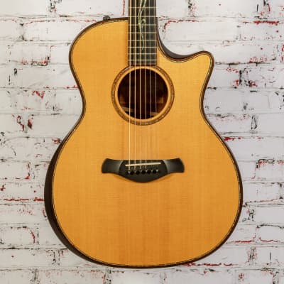Taylor K14ce Builder's Edition Acoustic-Electric Guitar, Sitka/Koa Natural w/ Original Case x9121 (USED) for sale