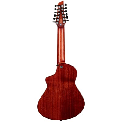 Veillette Avante Series Gryphon 12 String Acoustic Guitar - Tobacco Burst image 3