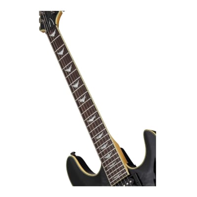 Schecter Omen Extreme 6-String Electric Guitar (See-Thru Black) image 6