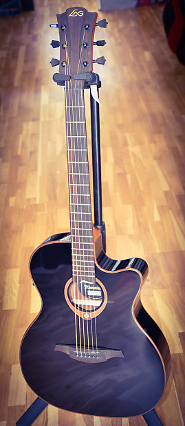 LAG Guitars Tramontane T100ASCE エレアコ ギター 中古】LAG Guitars Tramontane T100ASCE-BRS - 中古楽器の販売
