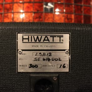 Hiwatt Vintage 4x12 LS412 Guitar Cabinet image 3