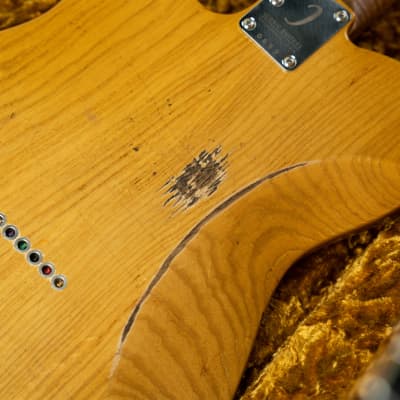 Iconic Guitars Tamarack VM Aged Natural 5A Flamed Maple Neck image 16