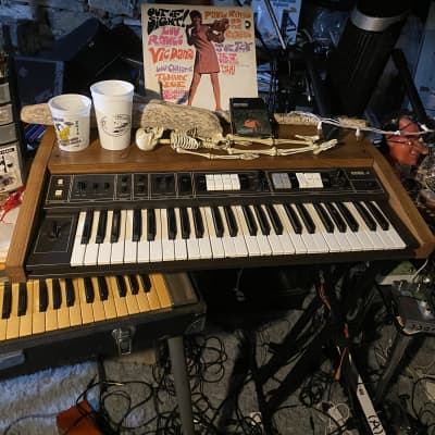 Korg Lambda ES-50 48-Key Polyphonic Synthesizer 1979 - 1982 - Black / Wood