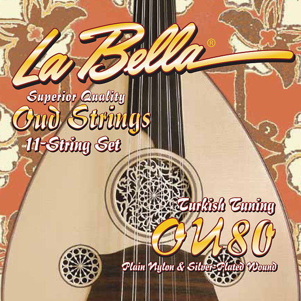 La Bella OU80 Oud String Set - Turkish Tuning image 1