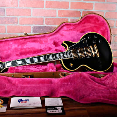 Gibson Les Paul Custom 3-Pickup Black Beauty 35th Anniversary  1989 Ebony OHSC image 15