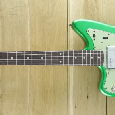 Fender Custom Shop Dealer Select CuNiFe Wide Range Jazzmaster Relic Candy Green Left Handed R120462 image 1