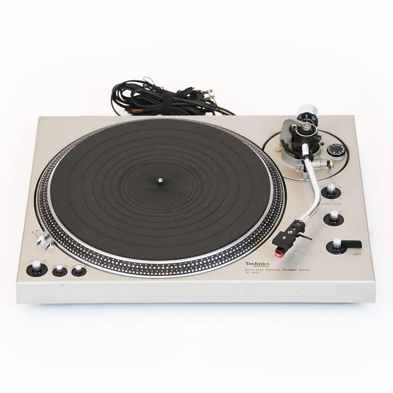 1980s Technics by Panasonic SL-1600 Direct Drive Turntable | Reverb