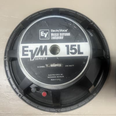 Electro-Voice EVM 12S SERIES II 200 Watt Guitar Speaker