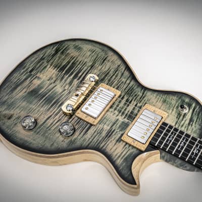 Mithans Guitars Berlin Green boutique electric guitar image 7