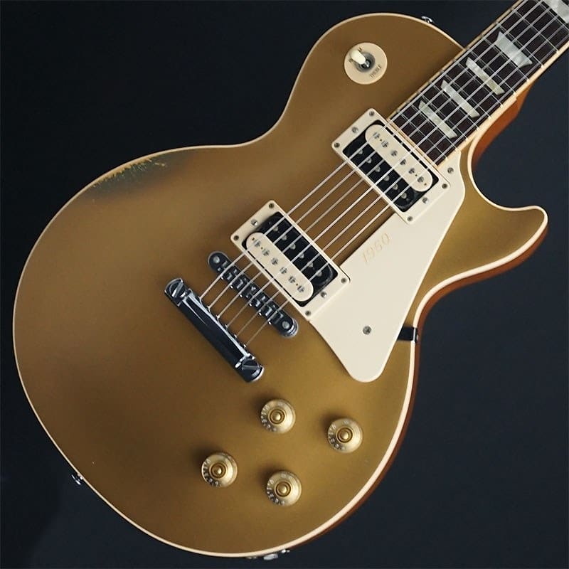 Gibson [USED] Les Paul Traditional 1960 Zebra (Satin Gold Top) [SN