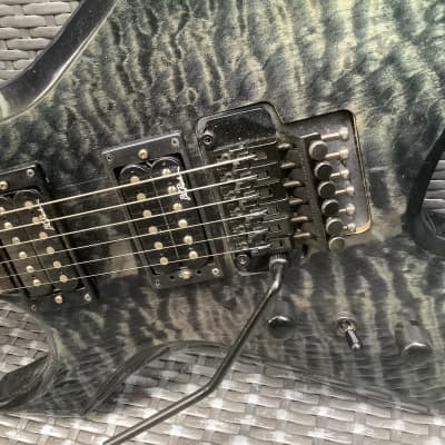 B.C. Rich Warlock / Left hand handed lefty / NJ Neck-Thru series Made In japan 24 frets floyd rose image 9