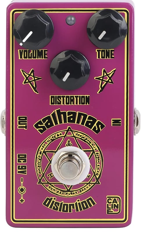 Caline CP-501S Salhanas Distortion Guitar Effect Pedal for Electric Guitar and Bass image 1