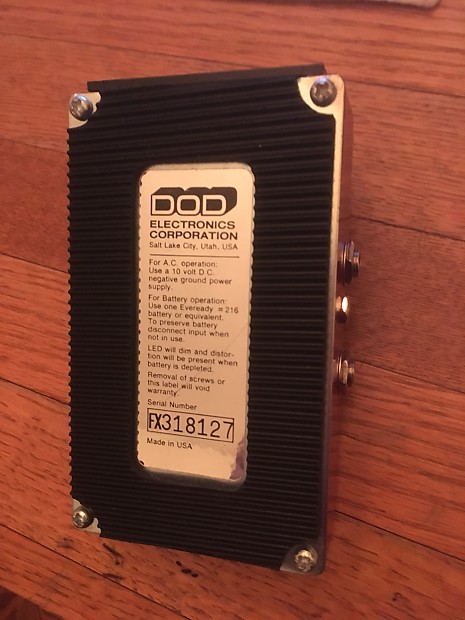 DOD FX45 Stereo Reverb 1985 | Reverb