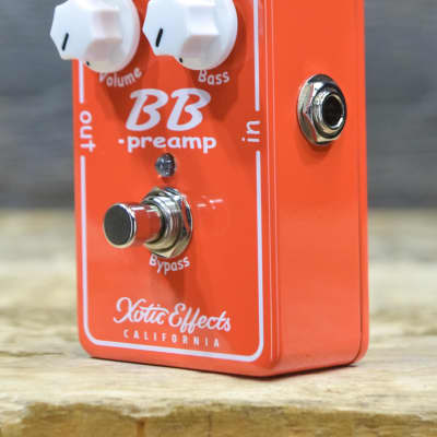 Xotic Effects BB Preamp V1.5 Rich Clean Boost & Overdrive / Preamp Effect Pedal image 2