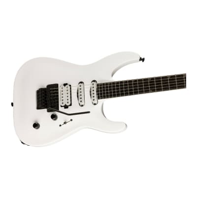 Jackson Pro Plus Series Soloist SLA3 6-String Arched Okoume Soloist Body, 3-Piece Through-Body Maple/Walnut Neck, Ebony Fingerboard Electric Guitar (Right-Handed, Snow White) image 3
