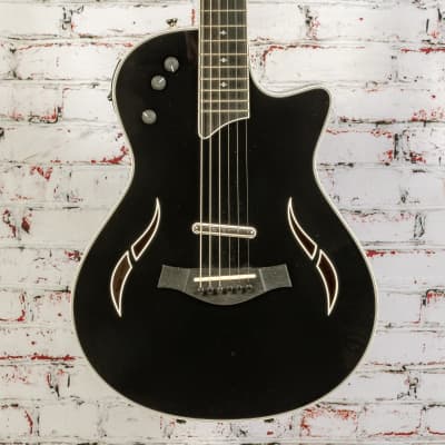 Taylor - T5z Standard  - Hybrid Acoustic-Electric Guitar - Black - w/ Taylor T5z Hardshell Brown Case - x1192 USED for sale