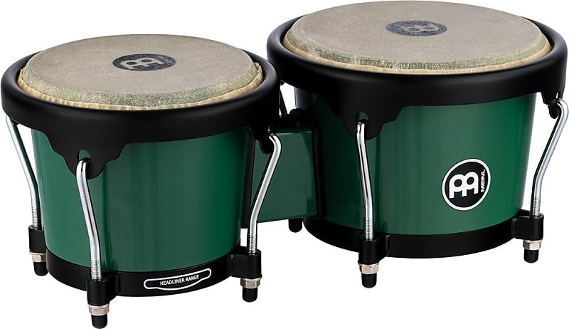 Meinl Percussion Journey Series Bongos - Forest Green image 1