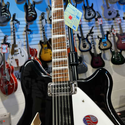New 2023 Rickenbacker 360/12 12-String 360 Electric, Jetglo w/ OHSCase and Free Ship 764 image 4